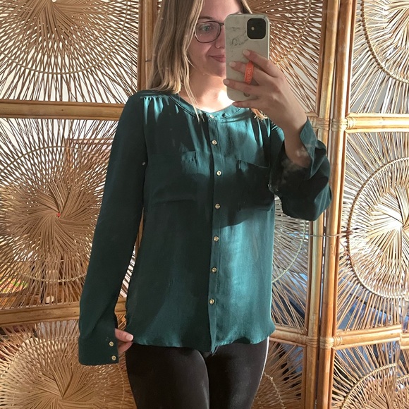 Emerald blouse - Picture 6 of 6